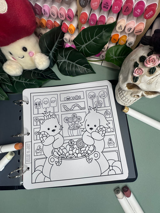 Halloween Colouring Pages