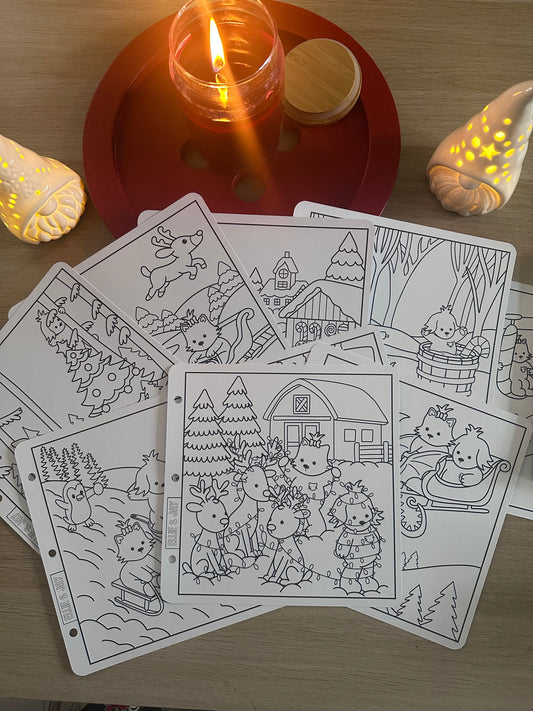 Christmas Colouring Pages