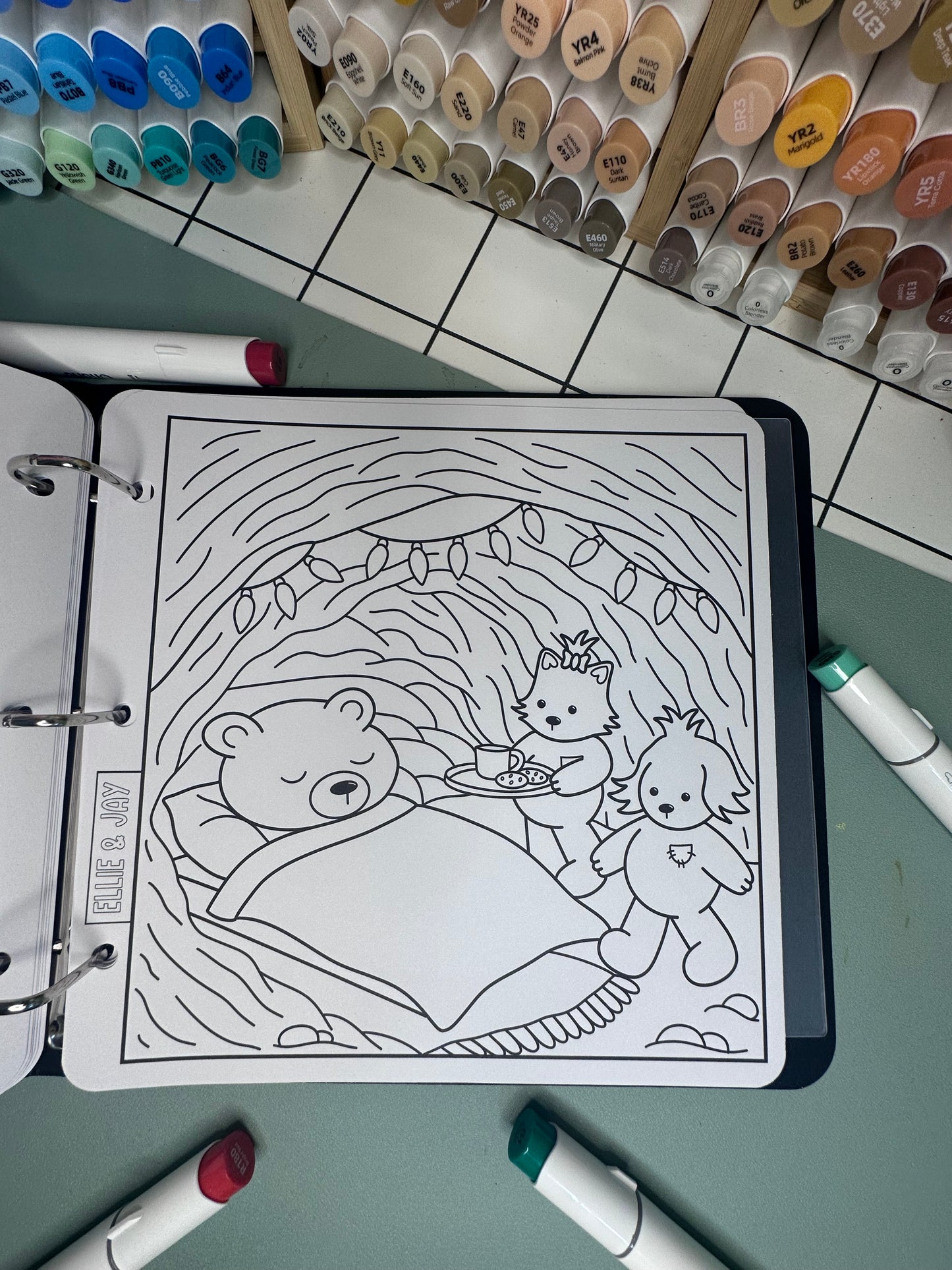 Winter Colouring Pages