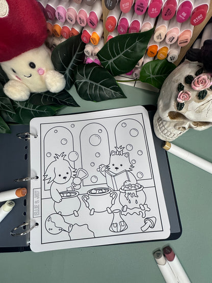 Halloween Colouring Pages