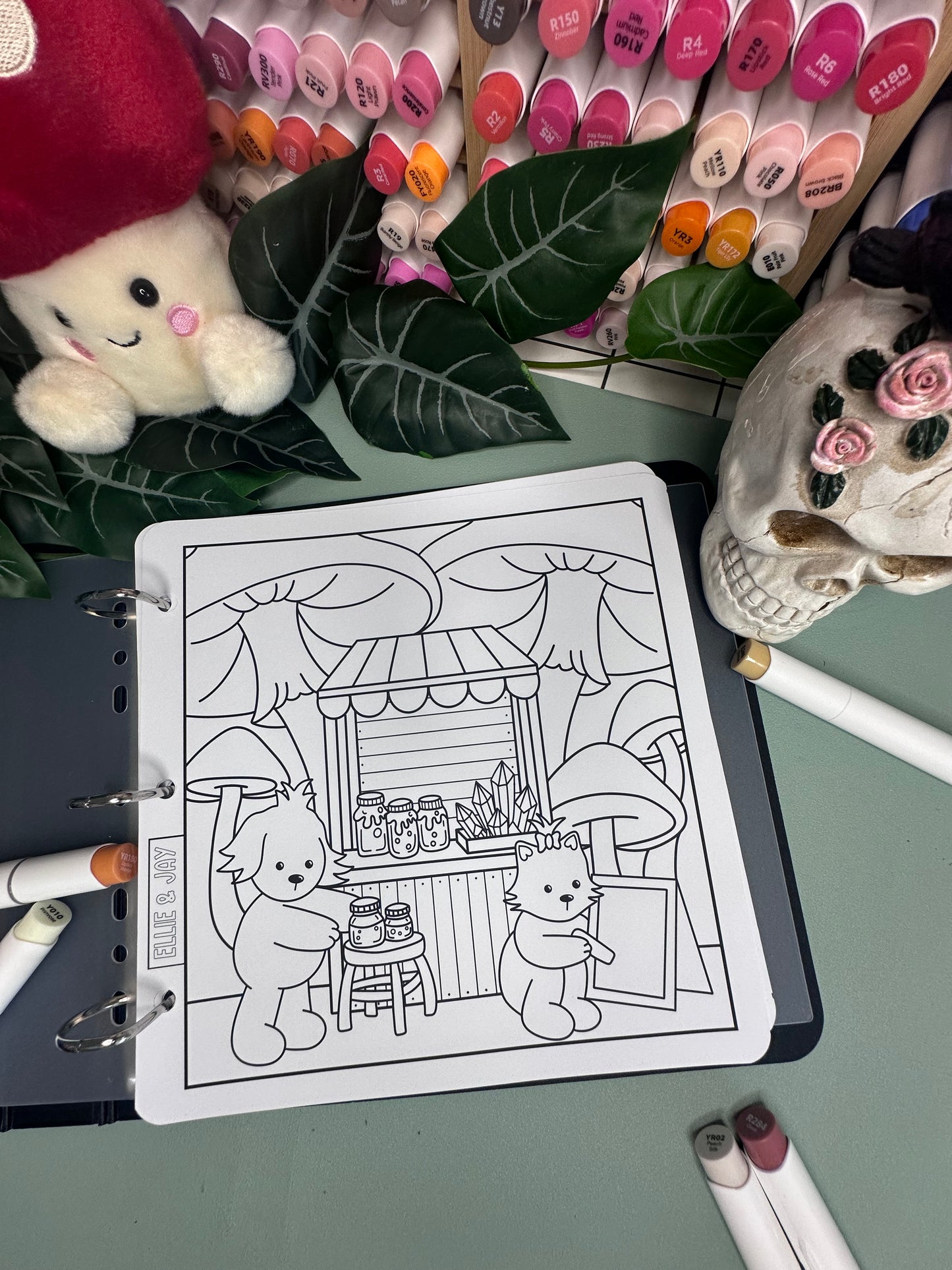 Autumn Colouring Pages