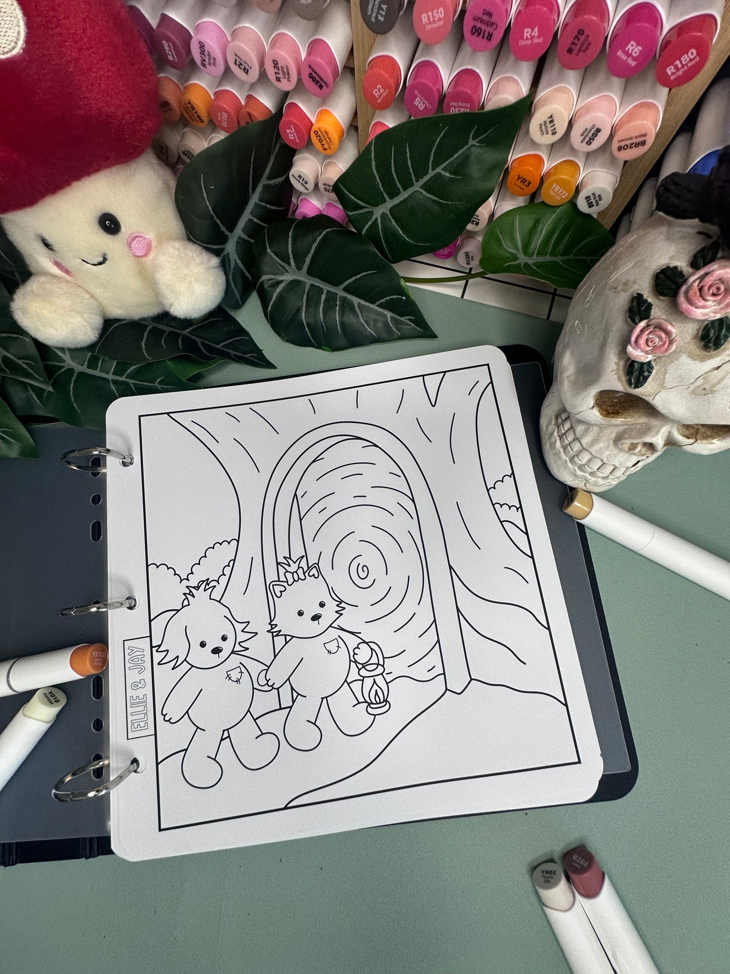 Autumn Colouring Pages