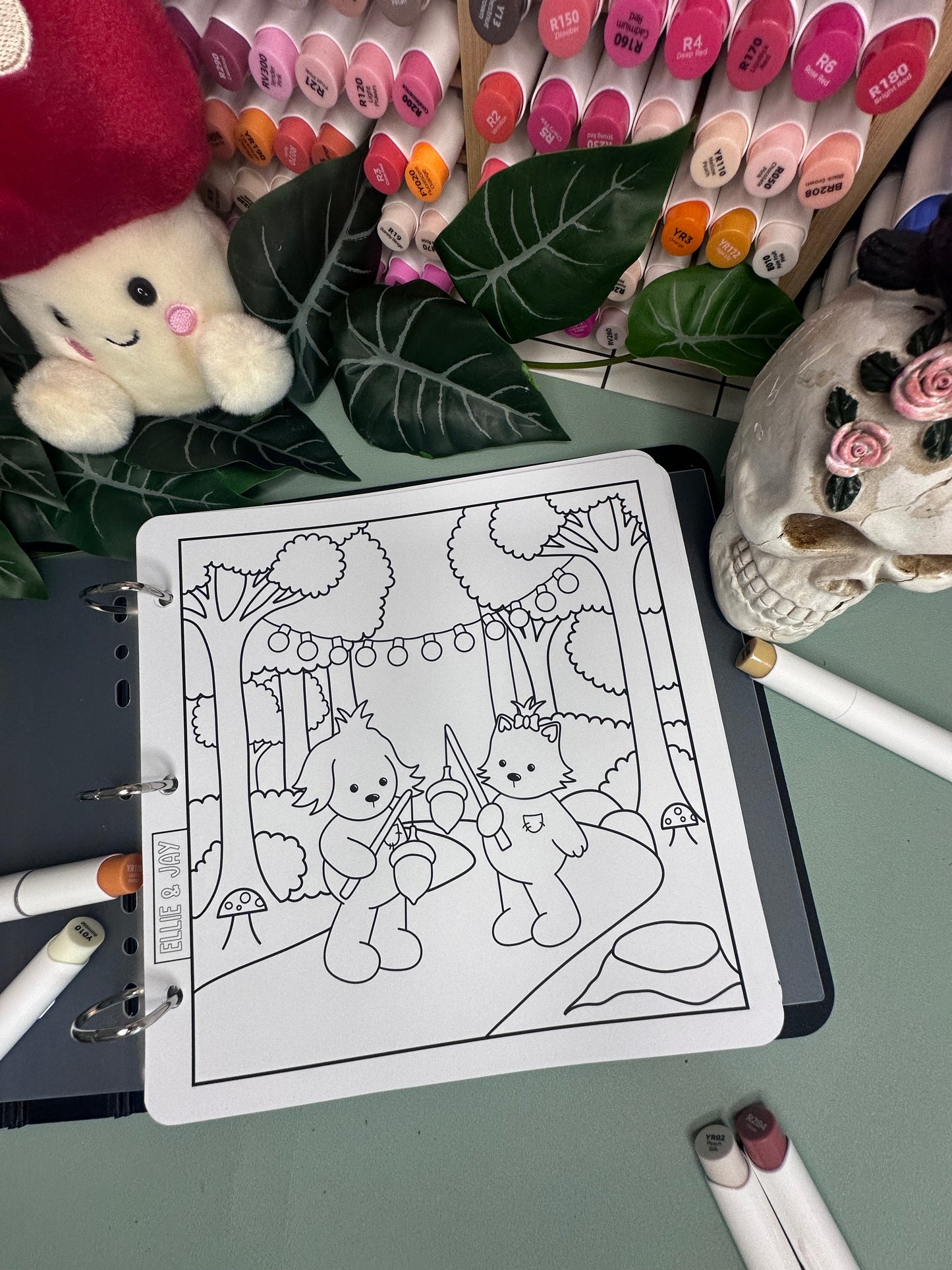 Autumn Colouring Pages