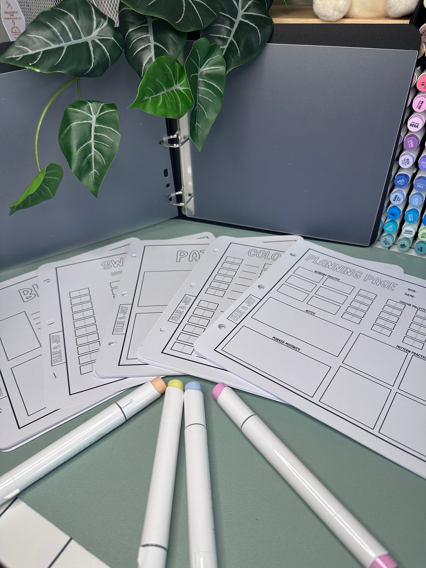 Practice Colouring Binder