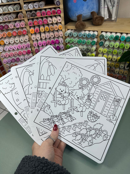 Ellie & Jay Monthly - Colouring Mail Club - February Catch-Ups