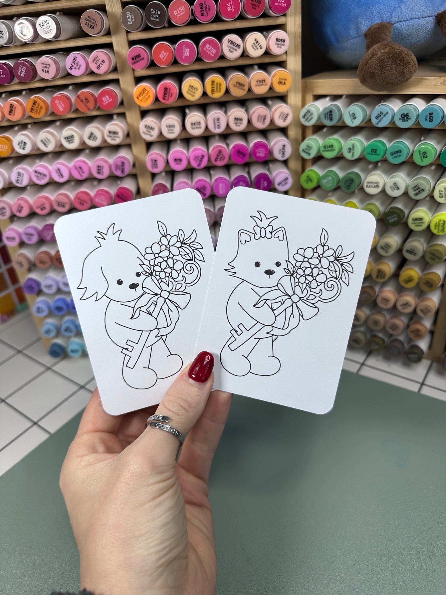 Ellie & Jay Monthly - Colouring Mail Club - February Catch-Ups