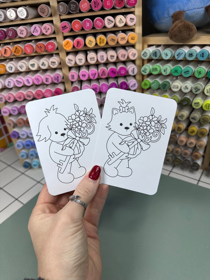Ellie & Jay Monthly - Colouring Mail Club - February Catch-Ups