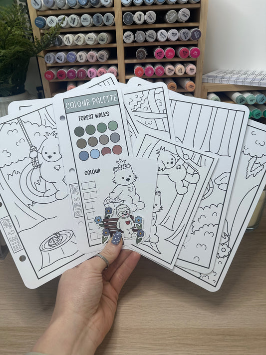 Ellie & Jay Monthly - Colouring Mail Club - March Catch-Ups