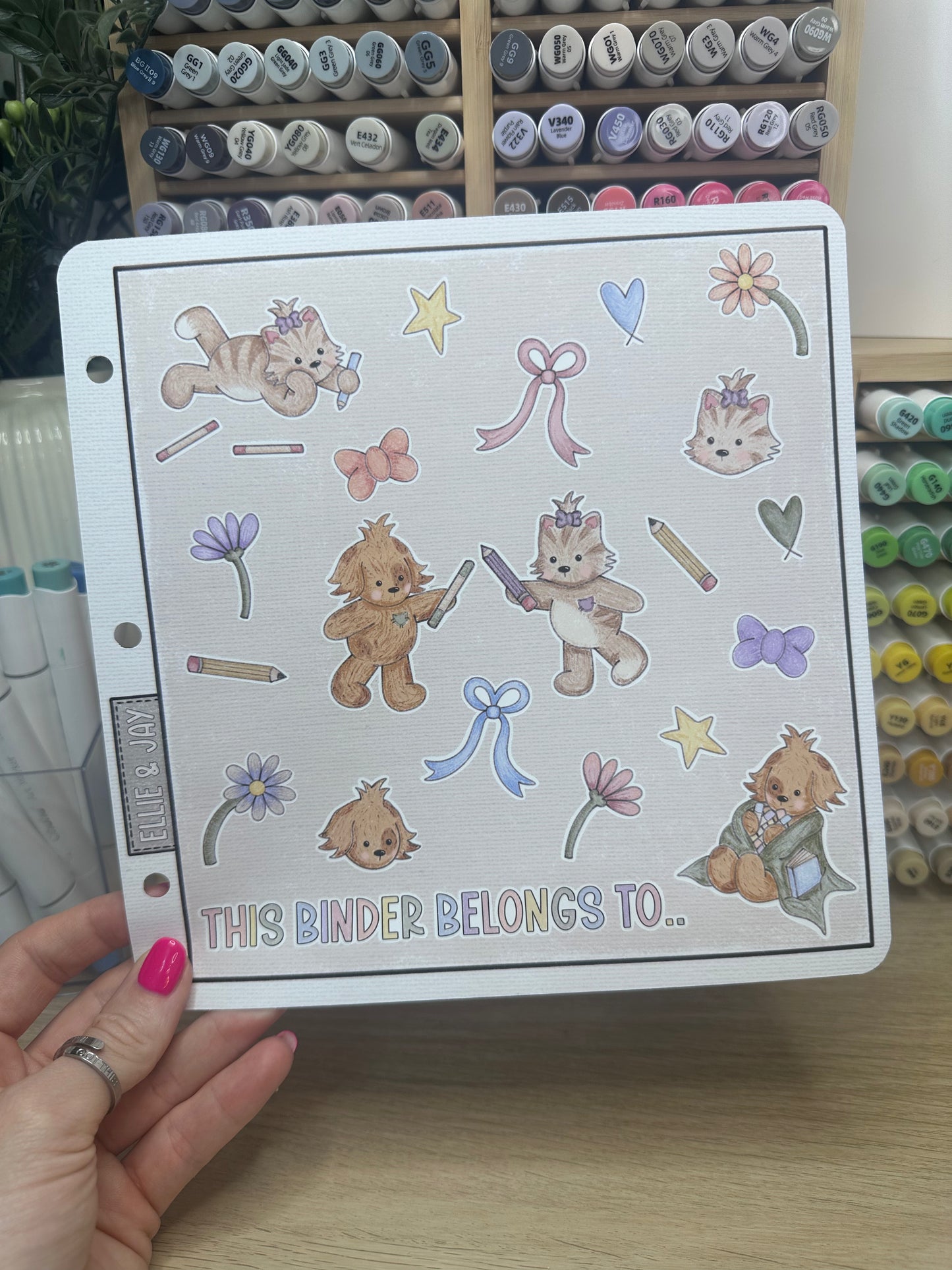 Binder Sticker Sheet