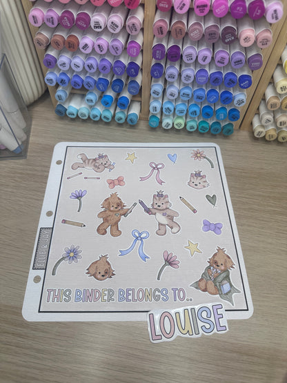 Binder Sticker Sheet